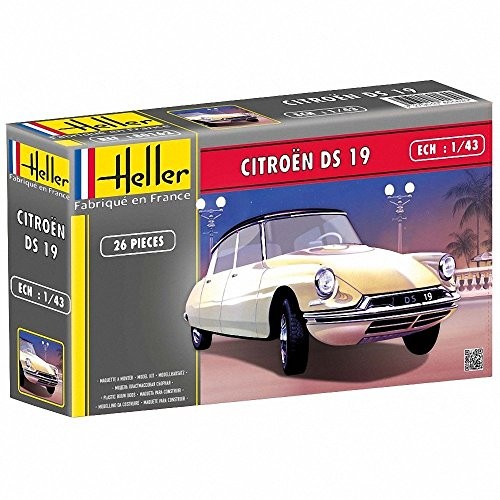 Heller citroen ds19 car - heller,